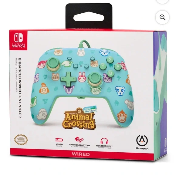 Nintendo | Video Games & Consoles | Brand New Powera Enhanced Wired  Controller For Nintendo Switch Animal Crossing | Poshmark